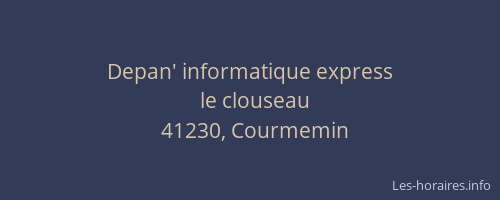 Depan' informatique express