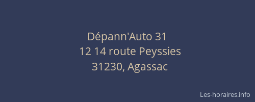 Dépann'Auto 31