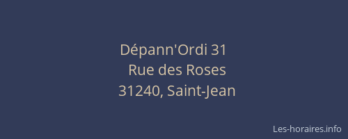 Dépann'Ordi 31