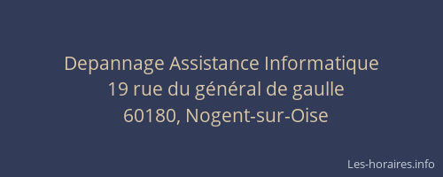 Depannage Assistance Informatique