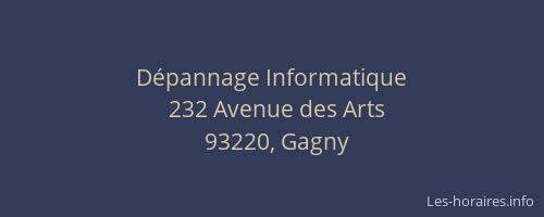 Dépannage Informatique