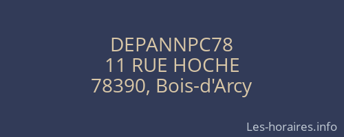 DEPANNPC78