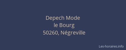 Depech Mode
