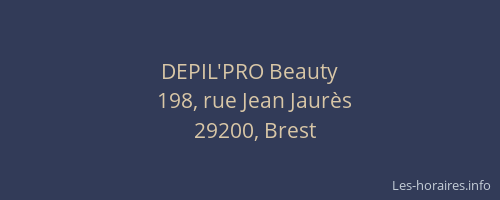 DEPIL'PRO Beauty
