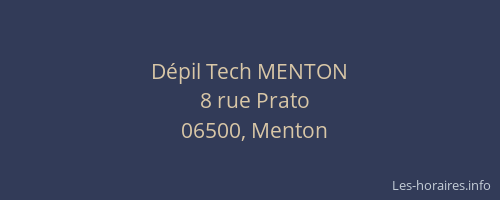 Dépil Tech MENTON