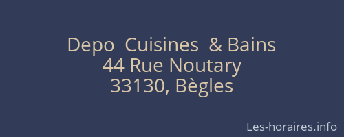 Depo  Cuisines  & Bains