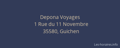 Depona Voyages