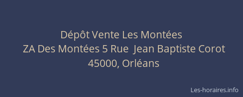 Dépôt Vente Les Montées