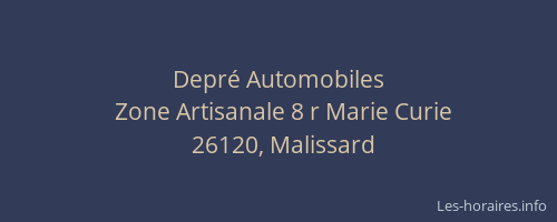 Depr&eacute; Automobiles