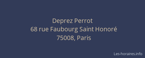 Deprez Perrot