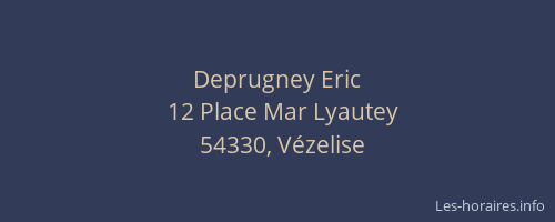 Deprugney Eric
