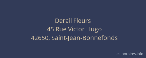 Derail Fleurs