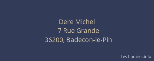 Dere Michel
