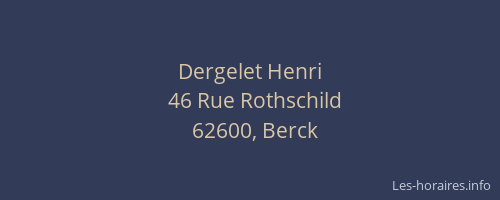 Dergelet Henri