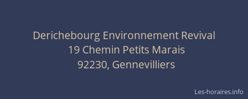 Derichebourg Environnement Revival