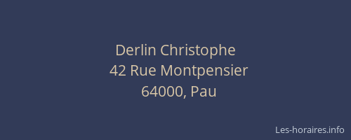 Derlin Christophe
