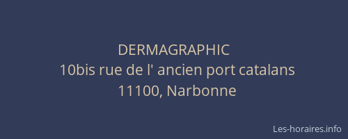 DERMAGRAPHIC