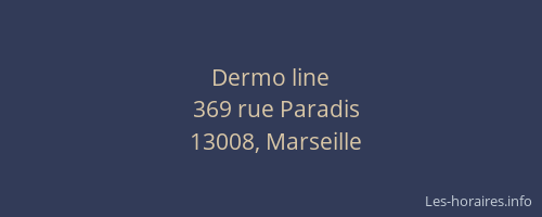 Dermo line