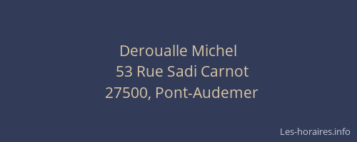 Deroualle Michel