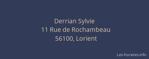 Derrian Sylvie