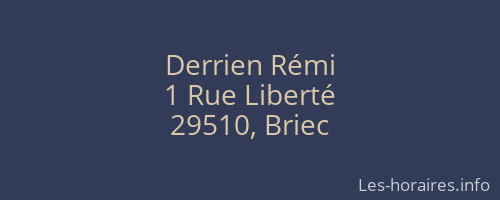 Derrien Rémi