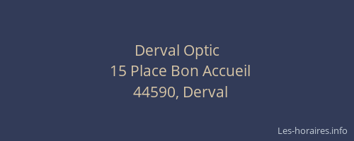 Derval Optic
