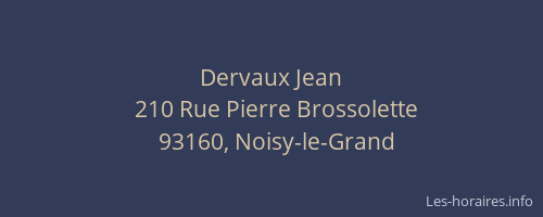 Dervaux Jean