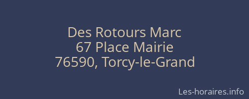 Des Rotours Marc