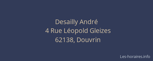 Desailly Andr&eacute;