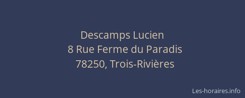 Descamps Lucien