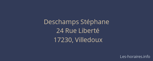 Deschamps Stéphane