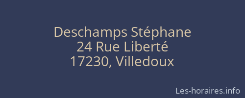Deschamps Stéphane