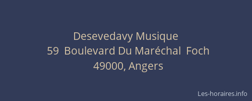 Desevedavy Musique