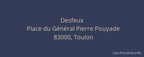 Desfeux