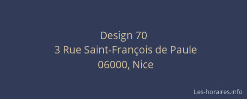Design 70