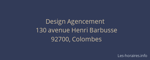 Design Agencement