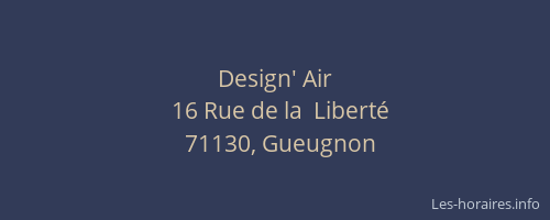 Design' Air