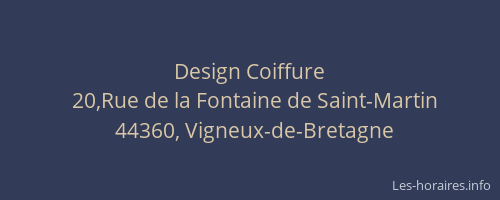 Design Coiffure