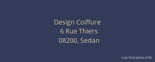Design Coiffure