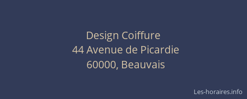 Design Coiffure
