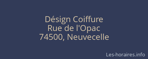 Désign Coiffure