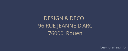 DESIGN & DECO