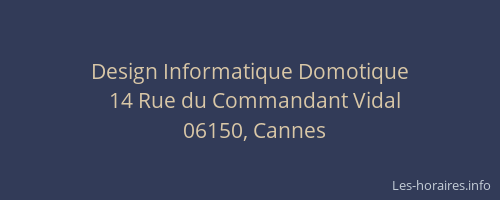 Design Informatique Domotique