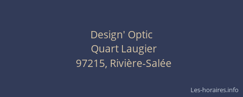 Design' Optic