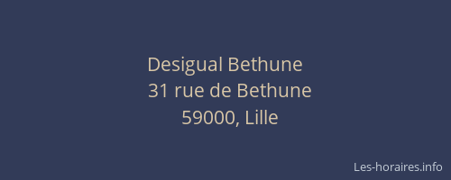 Desigual Bethune