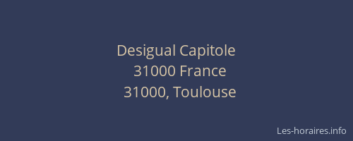 Desigual Capitole
