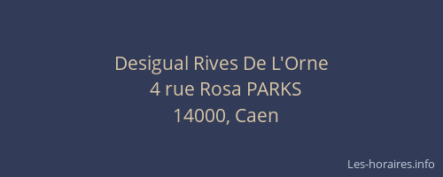 Desigual Rives De L'Orne