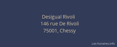 Desigual Rivoli