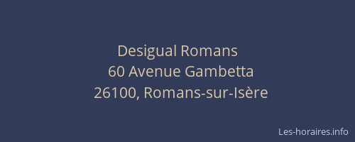 Desigual Romans