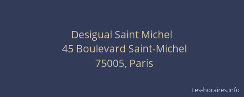 Desigual Saint Michel